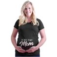 thumbnail image 1 of Be Nice Shes Dealing With Me Mom Joke Women's Maternity T Shirt Tee Brisco Brands S, 1 of 7