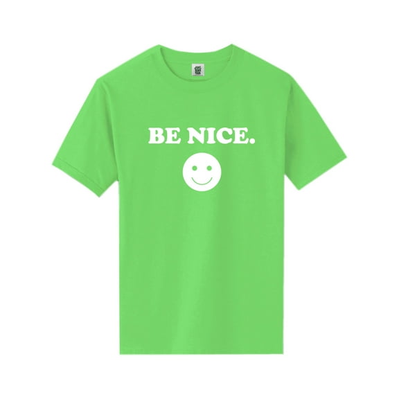 Be Nice Short Sleeve Neon T-Shirt