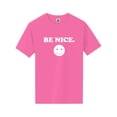 thumbnail image 1 of Be Nice Short Sleeve Neon T-Shirt, 1 of 1