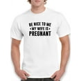thumbnail image 1 of Be Nice To Me Quote Men T-Shirt, Male Small, 1 of 4