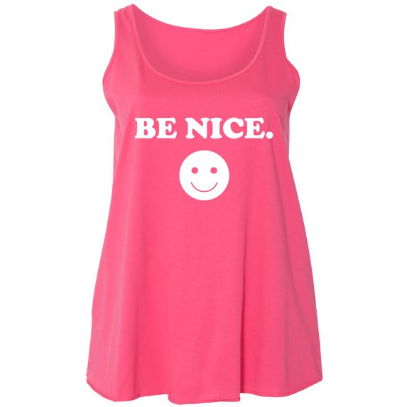 Be Nice Womens Tank Top