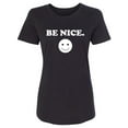 thumbnail image 1 of Be Nice Womens crewneck tee, 1 of 2