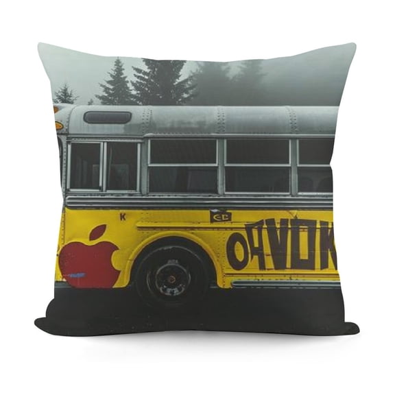 Be Nice to The Bus Driver Hanging Wood Wall Decor - Cute School Bus Driver Gift Idea