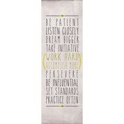 Be Patient Canvas Art - SD Graphics Studio 12 x 36