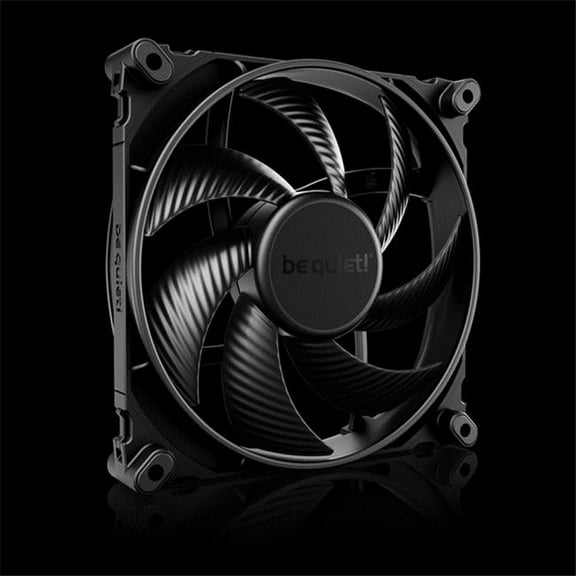 Be Quiet 140 mm PWM Silent Wings 4 Case Fan, Black
