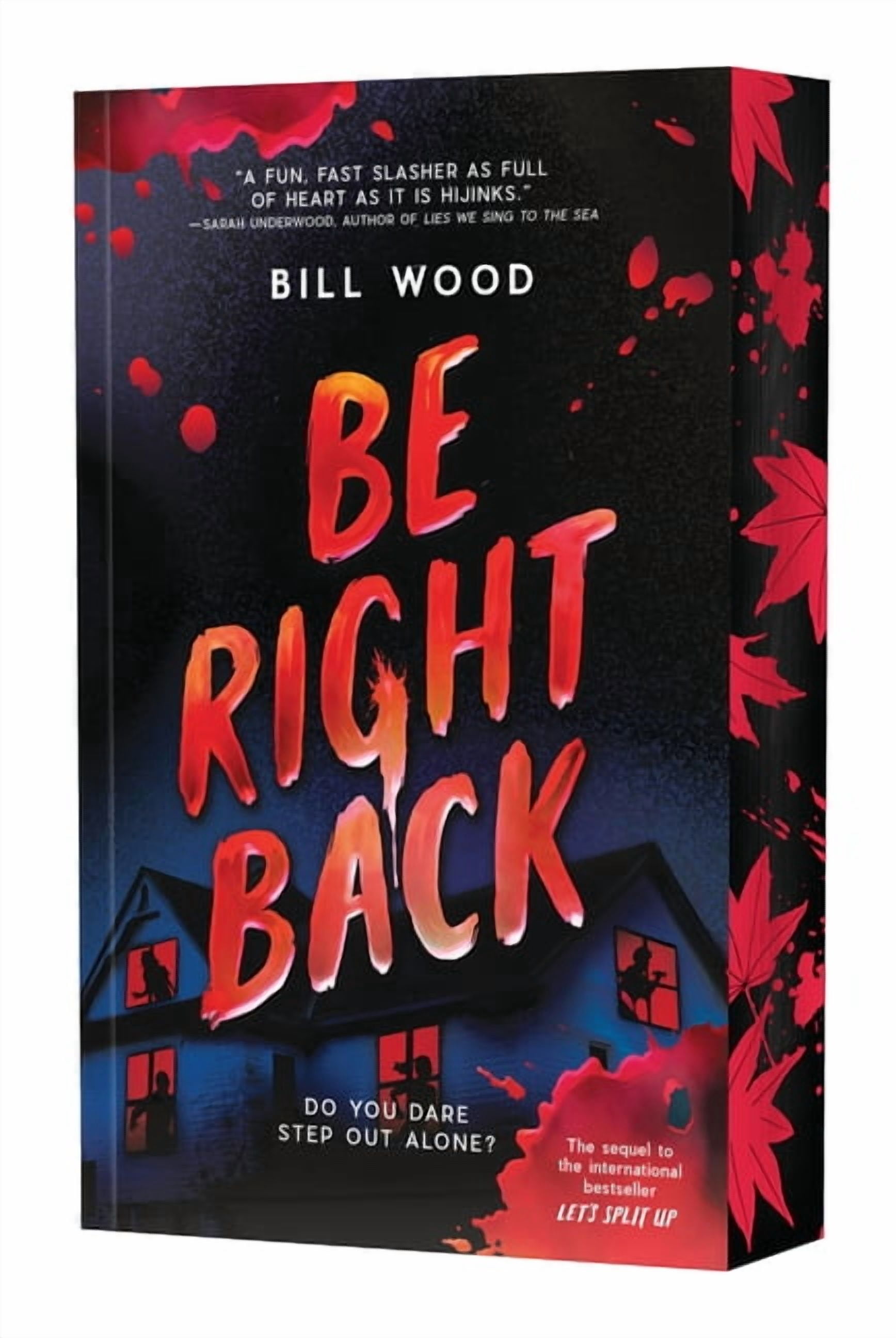 Be Right Back (Let's Split Up #2), (Paperback) - Walmart.com