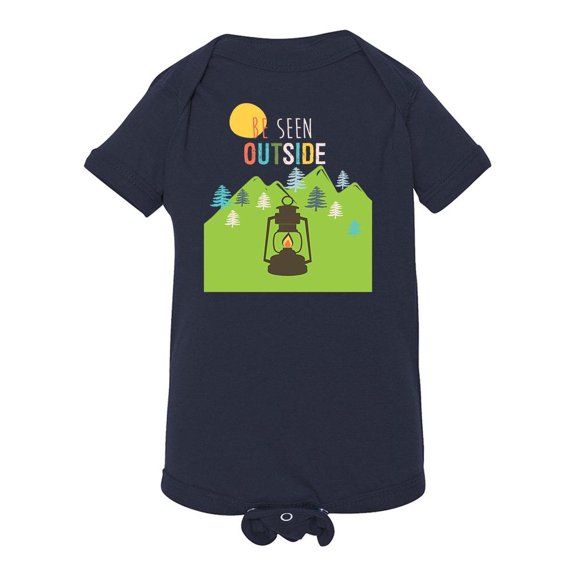 Be Seen Outside Campsite Bodysuit Infant -Image by Shutterstock,  18 Months