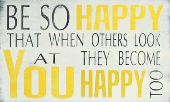 Be So Happy Canvas Art - Holly Stadler (12 x 18)
