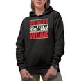 thumbnail image 1 of Be Soft but Not Weak, Motivational Quote, Black Hooded Sweatshirt or Hoodie, Large, 1 of 5