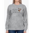 thumbnail image 1 of Be Someone's Sunshine Butterfly Sweatshirt Women -Image by Shutterstock, Female x-Large, 1 of 4