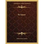 Be Square Paperback