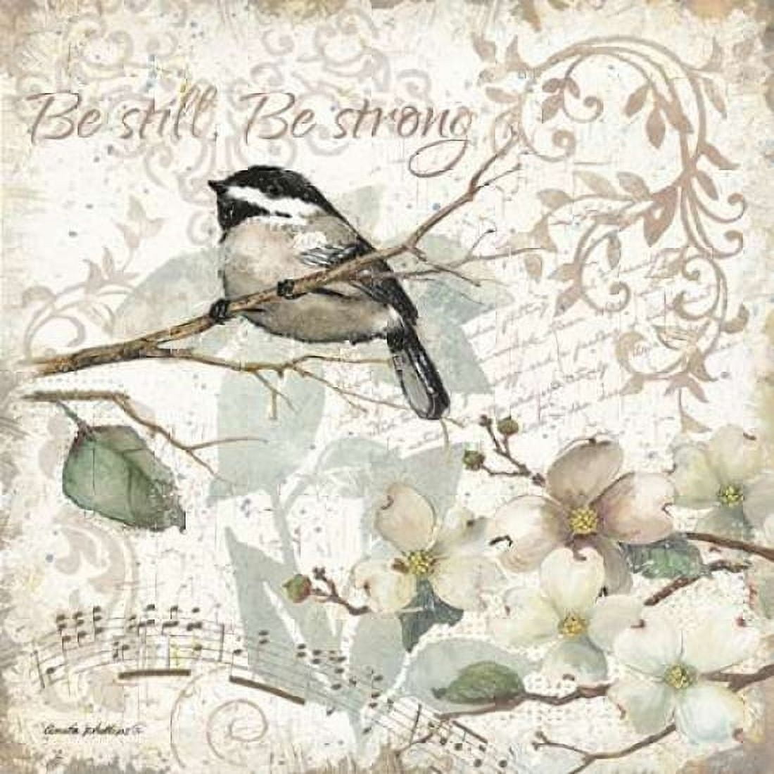 Be Still - Be Strong Canvas Art - Anita Phillips (24 x 24)