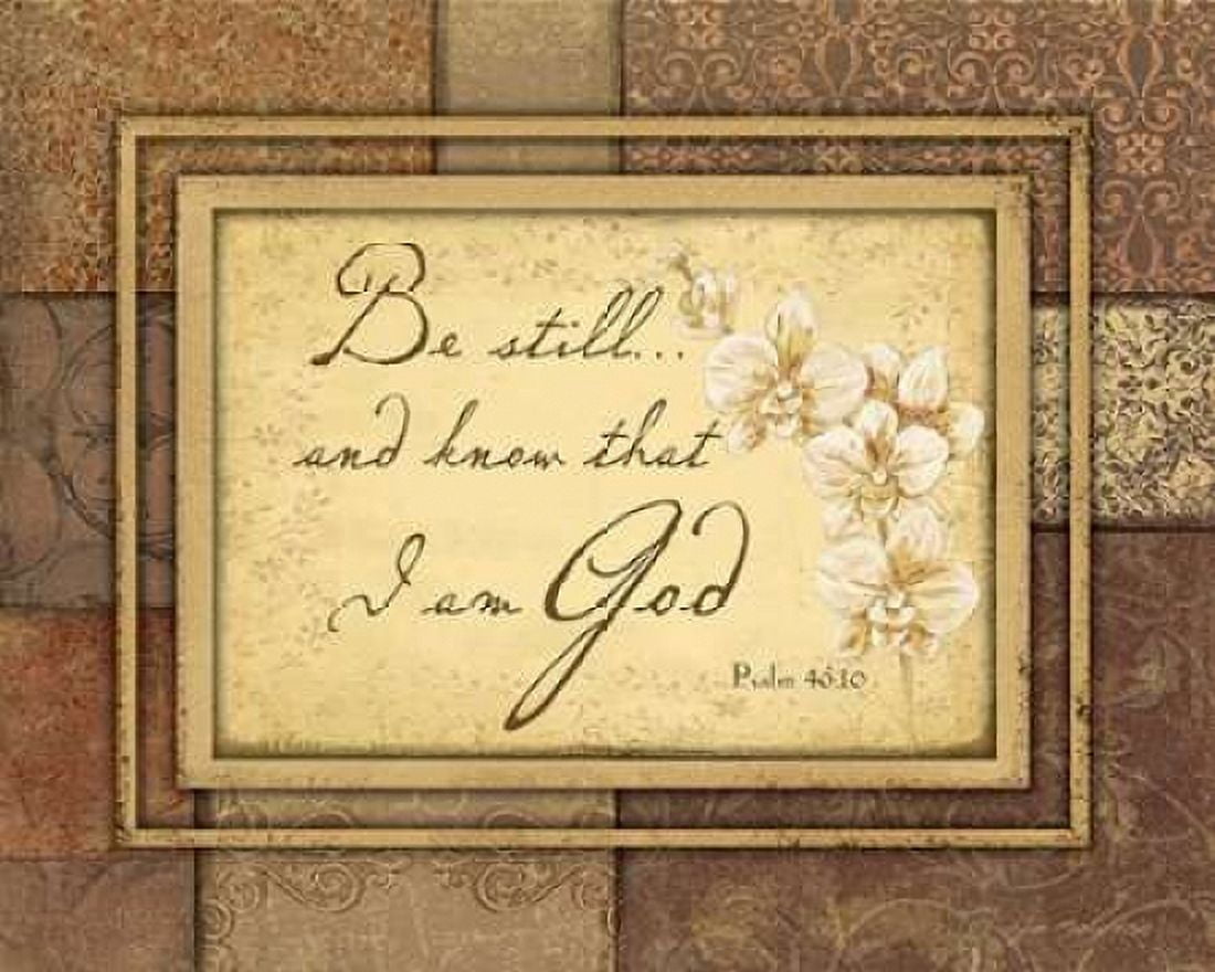 Be Still Canvas Art - Jo Moulton (24 x 30)