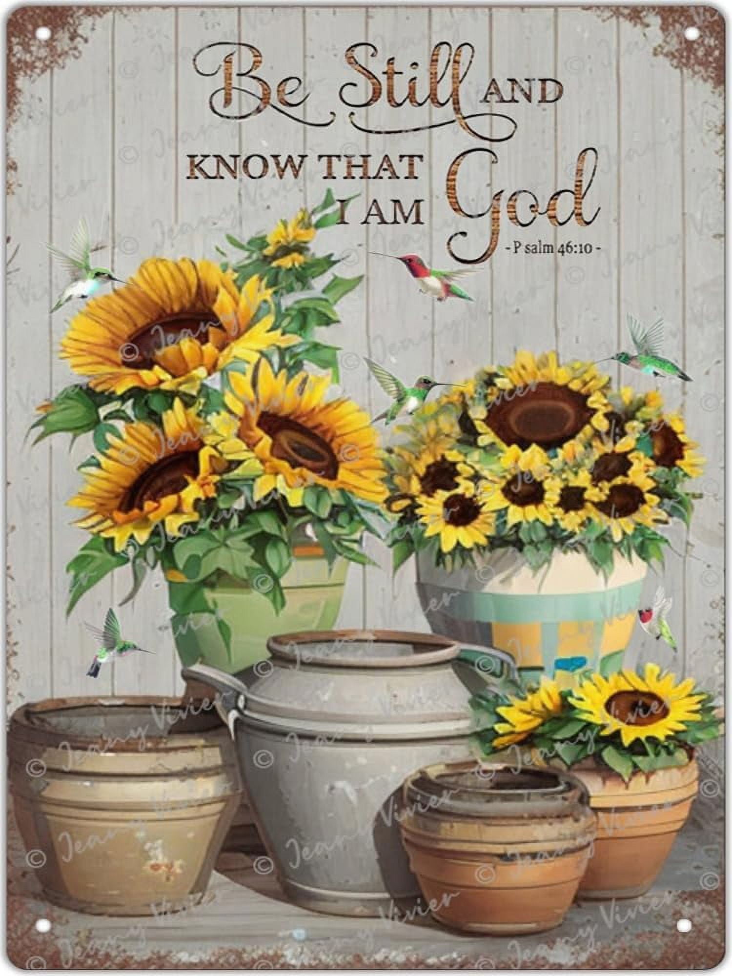 Personalized Be Still And Know That I am God Heart-Shaped Acrylic Plaque - Memorial Gift Idea