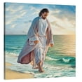 thumbnail image 1 of Be Still My Soul Jesus Canvas Christian Art Print 20"x20", 1 of 3