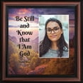 thumbnail image 1 of Be Still and Know I Am God, Psalms 46:10, Bible Verse Wall Art, Religious Picture Frame, 6401W, 1 of 6