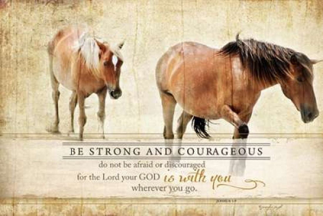 Be Strong Canvas Art - Jennifer Pugh (24 x 36)