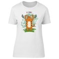 thumbnail image 1 of Be Strong! Cat Barbell Tee Women's -Image by Shutterstock, 1 of 2