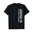 thumbnail image 1 of Be Strong & Courageous Joshua 1:9 Deluxe Christian Vintage Men T-Shirt Vintage Men T-Shirt, 1 of 5