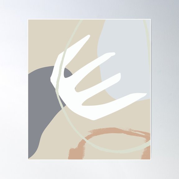 Be Strong #Illustration #Digitalart Poster Wall Art, Modern Wall Decor For Living Room Bedroom, 24x24 UNFRAMED