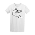 thumbnail image 1 of Be Strong Line Art Workout Gym Tee Men's -Image by Shutterstock, 1 of 2