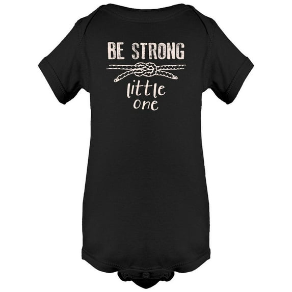 Be Strong Little One Knots Bodysuit Infant -Image by Shutterstock, 18 Months