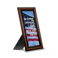 thumbnail image 1 of Be Strong and Courageous, Biblical Military Gift, American Flag Picture Frame, 7350W, 1 of 6