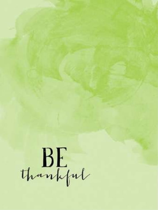 Be Thankful Canvas Art - Amy Cummings (18 x 24)