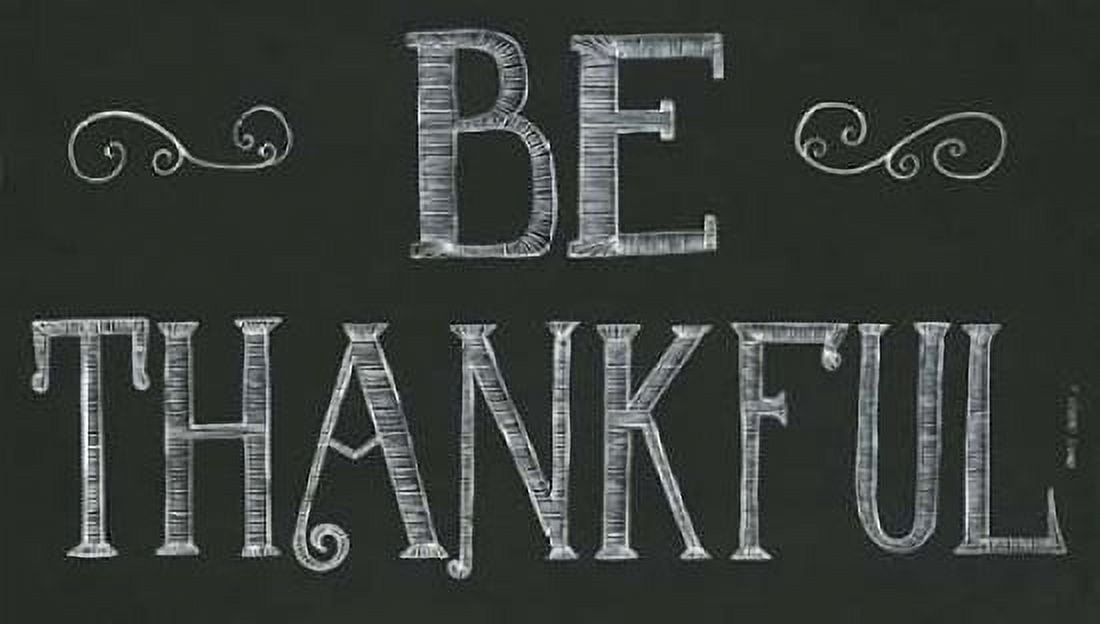 Be Thankful Canvas Art - Cindy Shamp (24 x 36)