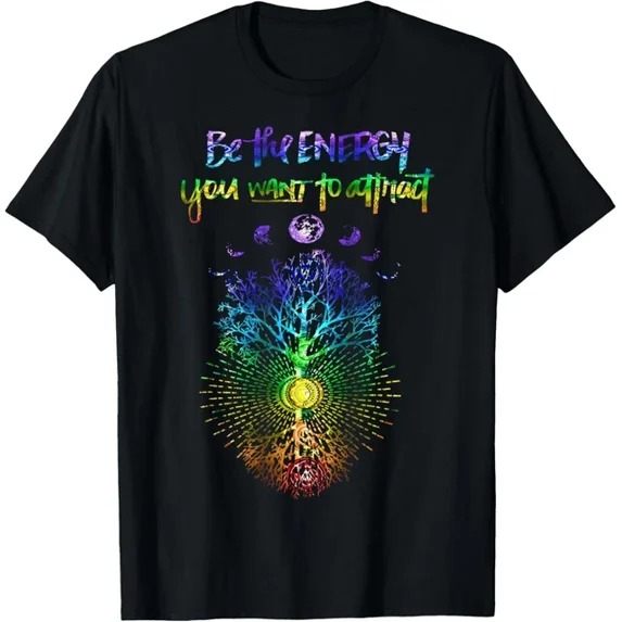 Be The Energy You Want To Attract Phases Of The Moon Tree - Walmart.com
