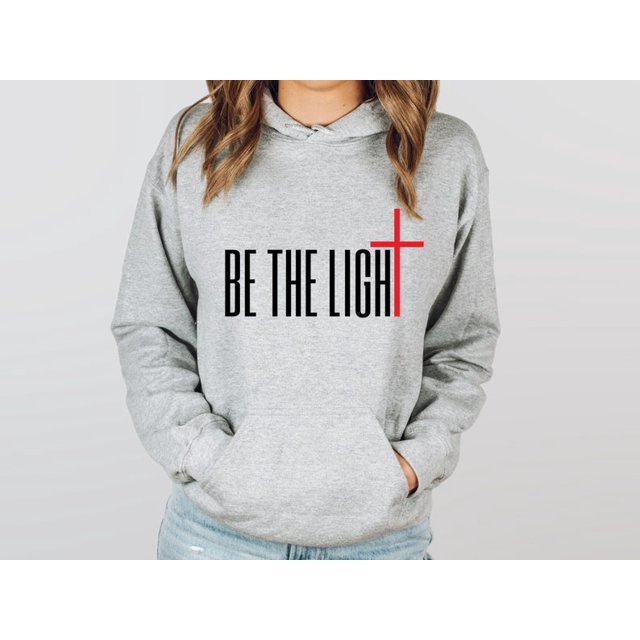 Be The Light , Bible Verse Hoodie, Christian Hoodie, Religious , Faith