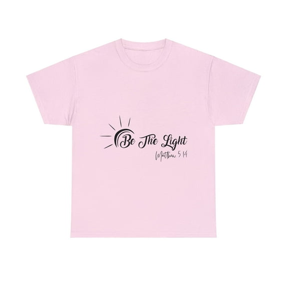 Be The Light Christian Shirt Gift, Bible Jesus Tee ID-0203-BG8E