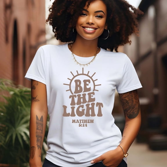 Be The Light Mathew 5 14 S1Hirt, Vintage Bible
