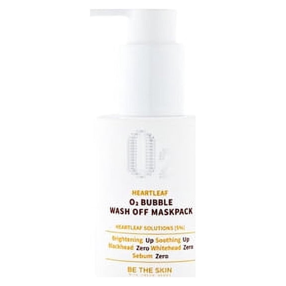 Be The Skin Heartleaf O2 Bubble Wash Off Mask Pack