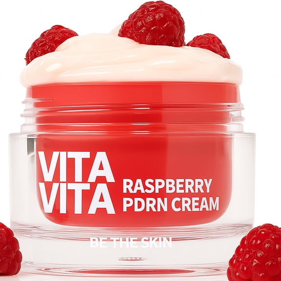 Be The Skin Vitavita Raspberry PDRN Cream Brightening & Firming Moisturizer 50ml