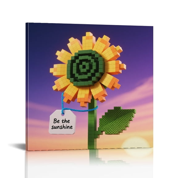 Be The Sunshine Art Modern Canvas Prints, Canvas Print, Print On Canvas Ready To Hang Room Home Art Decor