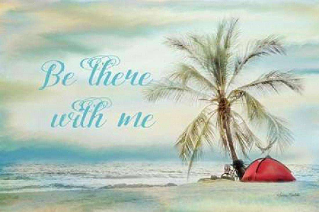 Be There Beach II Canvas Art - Ramona Murdock (12 x 18)