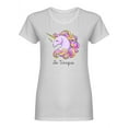 thumbnail image 1 of Be Unique Slogan Shaped Tee Women's -Image by Shutterstock, 1 of 2