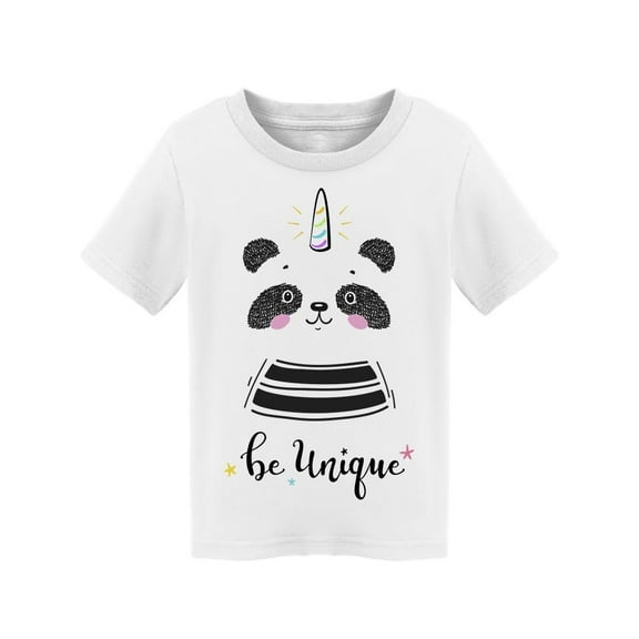 Be Unique Uni Panda Corn T-Shirt Toddler -Image by Shutterstock,  2 Toddler