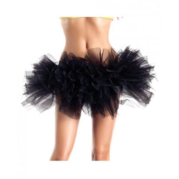Be Wicked BW1262 Organza Tutu O/S / Black