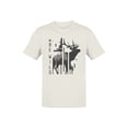 thumbnail image 1 of Be Wild Elk Graphic Men's Off White T-Shirt, 1 of 3