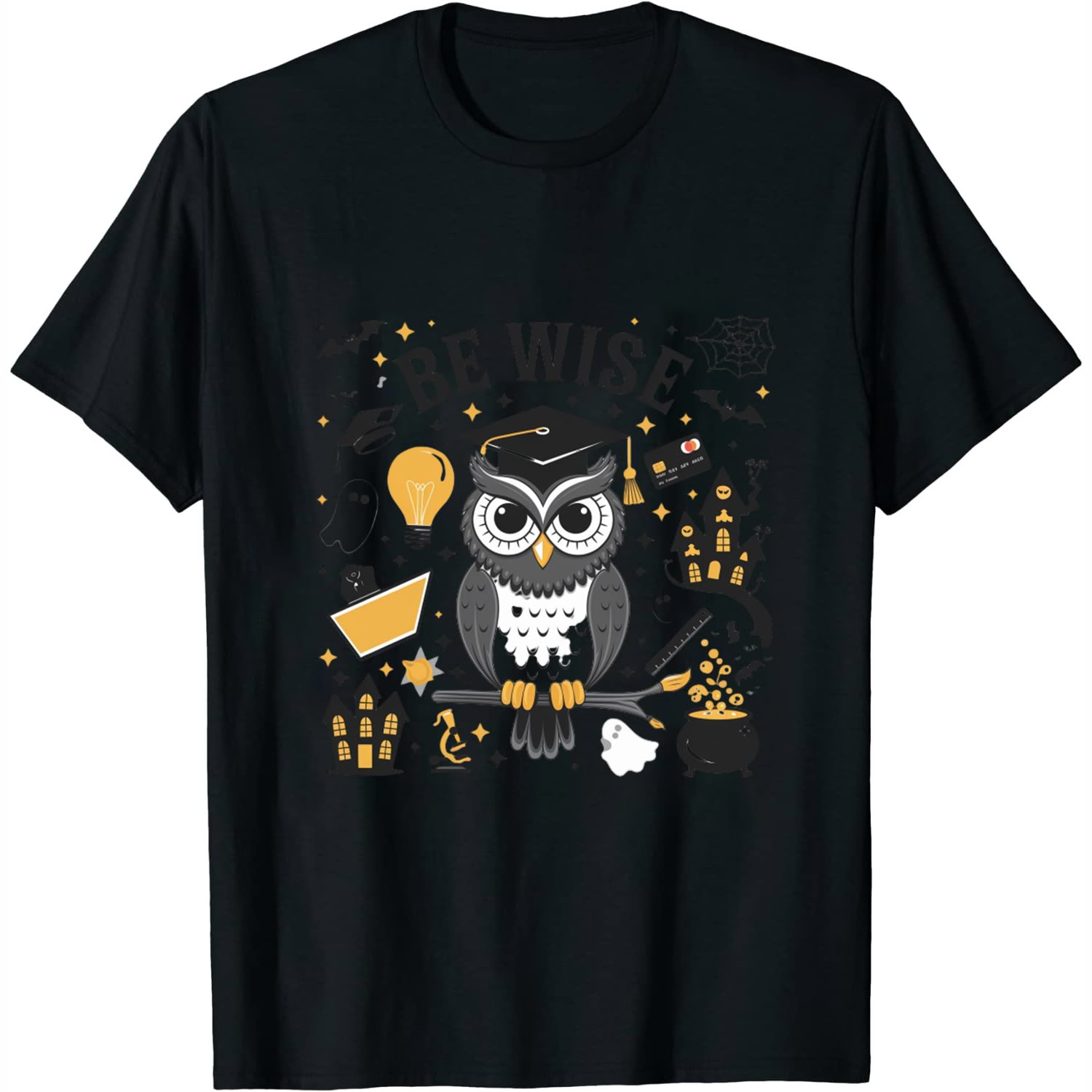 Be Wise Owl Enthusiast Gifts Horror Movies Funny Halloween Costume Boys