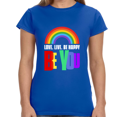 thumbnail image 1 of Be You LGBT Love Live Be Happy Love Pride Day LGBT Equality Women Tops, 1 of 8