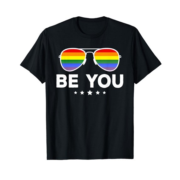 Be You Rainbow Sunglasses T-Shirt