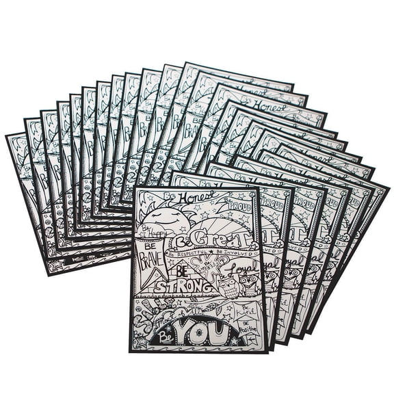 Be You Velvet Art Poster, 11" x 17" (Pack of 24)