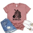 thumbnail image 1 of Be Younique T-shirt Motivational Gift Women's Zebra Tshirt Self Confidence Shirt Inspirational Shirts, 1 of 3