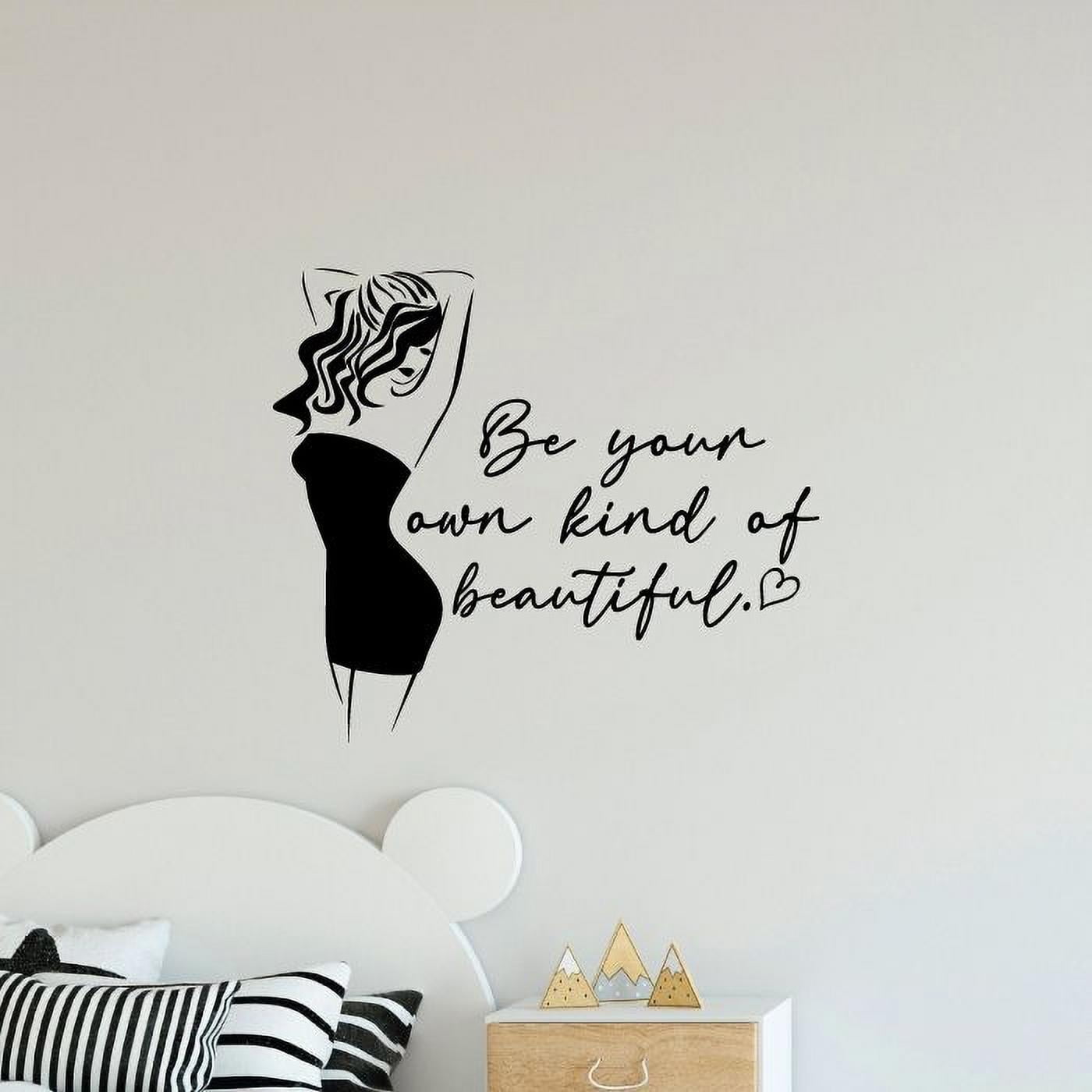 Be Your Own Kind Of Beautiful Closet Quotes Woman Silhouette Closet