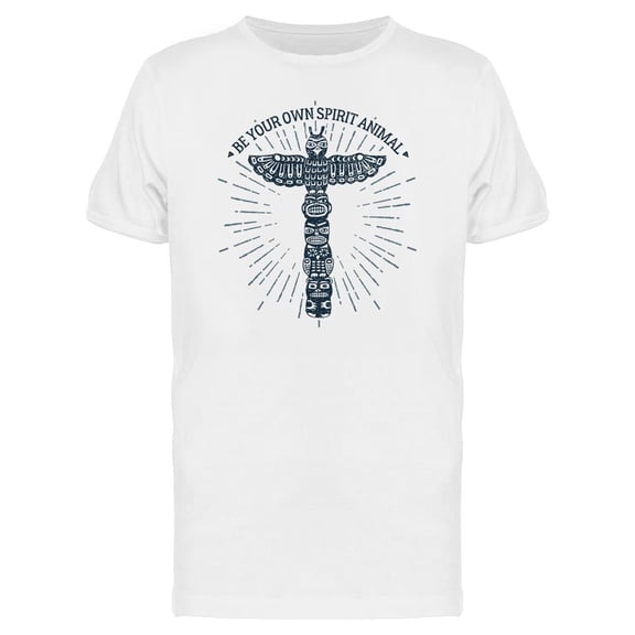 Be Your Own Spirit Animal Design Tee Men's -Image by Shutterstock