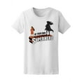 thumbnail image 1 of Be Your Own Woman Superhero T-Shirt Women -Image by Shutterstock, Female x-Large, 1 of 2