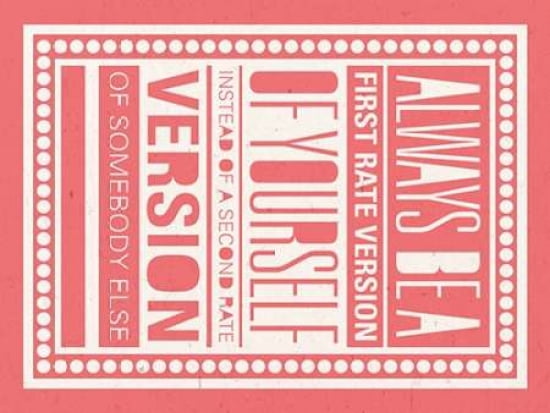 Be Yourself Canvas Art - Sarah Winter (18 x 24)